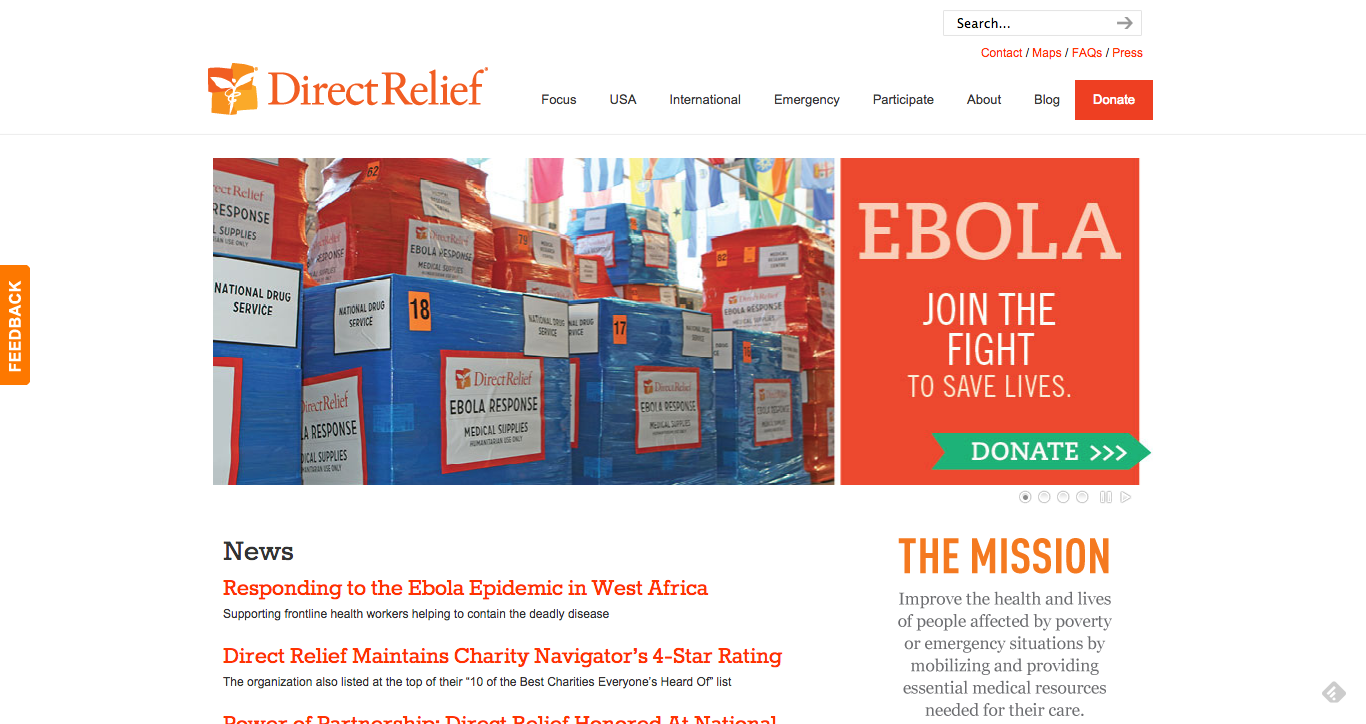 10 Great Nonprofit Websites Mitten United Design Agency