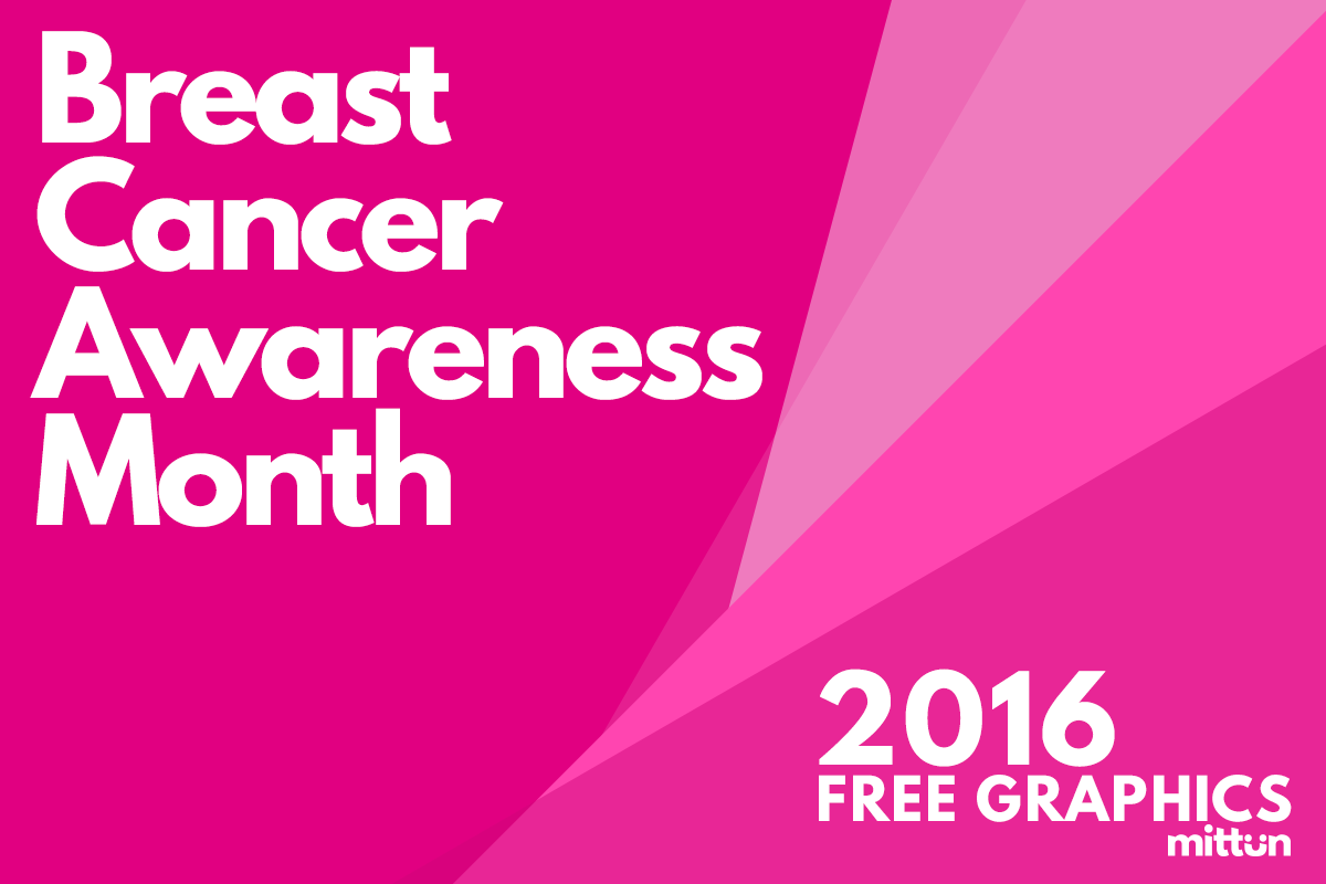Breast cancer awareness month graphic - by mittun - featured graphic