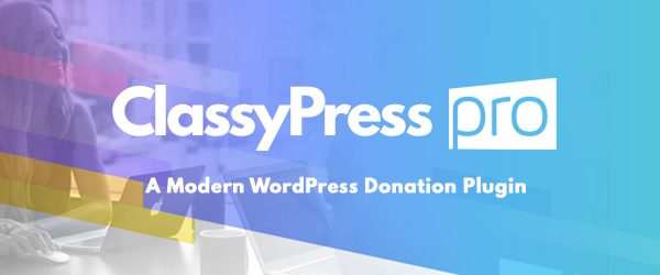 ClassyPress PRO by Mittun - WordPress Donation Plugin - Featured Image